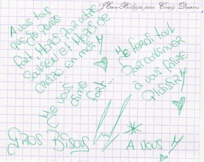 le message de cindy
